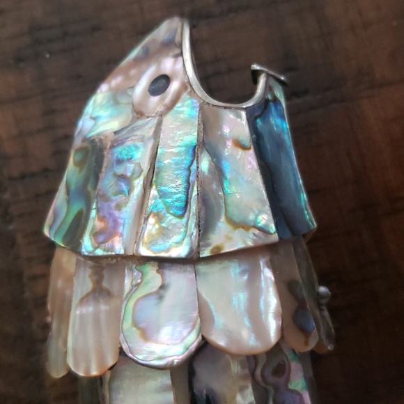 Vintage Los Castillo Articulated Abalone Fish Bottle Opener - Picture 7 of 11